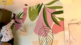 Wall Painting Design Ideas // Asian Royal colour // used for wall