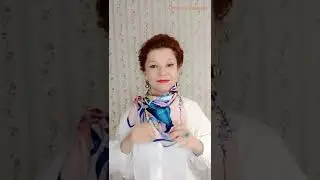Белая рубашка 3/сказочный платок 