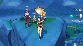 Genshin Impact - Starsnatch Cliff Jump
