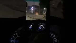 Toyota Fortuner Tesla style LCD Night Drive Status 
