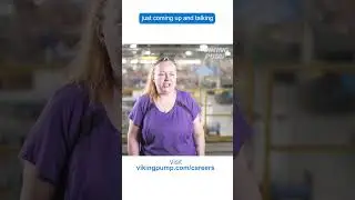 Danielle's found a place at Viking Pump #careers #manufacturing #hiring #iowa