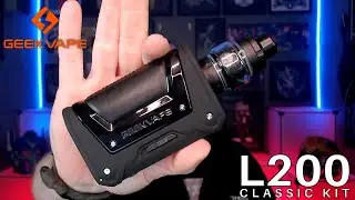 GEEKVAPE L200 Classic Kit Review - DUAL 21700 - 6ML - 200W