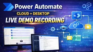 Power Automate (Cloud + Desktop) Live Demo | RPAVAULT