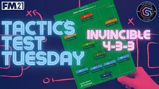 INVINCIBLE SEASON | FM21 TACTICS | 4-3-3 | Football Manager 2021 | Tactics Test Tuesday