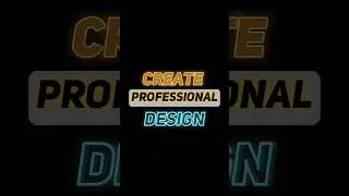 create professional design just in 1click 😱(don't miss) 