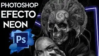 💡 Como crear luces de neon | Photoshop 💣