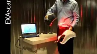 CREAFORM Handyscan3D EXAscan in action