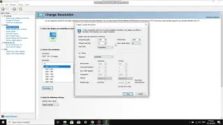 how to create and change resolution custom on Nvidia control panel. 1920x1080