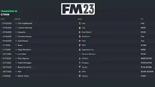 I Spent €800 Million On Legends! | Football Manager 2023