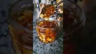 Ginger Infused Honey for coughs