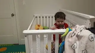 SLEEP TRAINING day 3 - Cry it out method (raw footage)