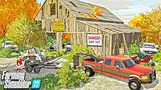 MULTIPLE TRUCKS FOUND HIDDEN IN A BARN (FS22) ROLEPLAY