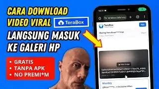 🔴 3 Cara Simpan Video dari Terabox Langsung ke Galeri HP Tanpa Aplikasi