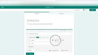 Microsoft Forms - How To Make Right/Wrong Questions