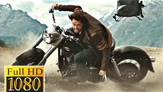 Wolverine vs Helicopter - Motorcycle Chase Scene - X Men Origins Wolverine