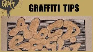 Como hacer letras de graffiti de ARENA !