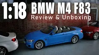 1:18 Bmw M4 F83 Yas Marina Blue | Paragon Unboxing & Review