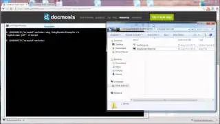 Create a PDF from Ruby using Document Generation Engine