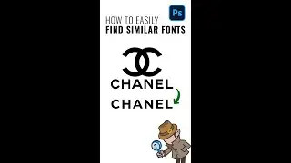 How to Easily Find Similar Fonts in ADOBE PHOTOSHOP 