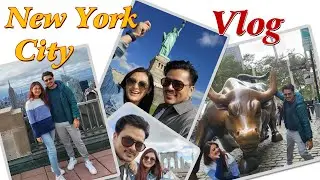 Exploring NewYork City | NYC Vlog | Sansha VLOG | Barsha Raut | Sanjog Koirala
