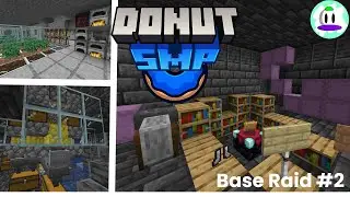 Donut smp Base Raid #2 (we jumped people)