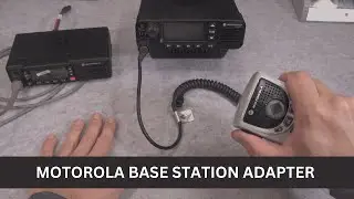 Motorola GLN7318A Base Station Tray Mount - testing fit on TLK 150 Wave and Mototrbo DM4601