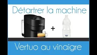 Descaling your Nespresso Vertuo Next and Vertuo POP machine with white vinegar