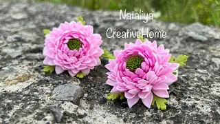МК 🌸 Хризантеми з фоамірану / Chrysanthemums