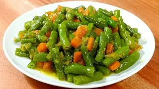 SEDAP GURIH !!! RESEP SAYUR BUNCIS BUMBU KUNING