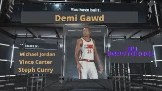 NBA 2K22 How to make the most Overpowered Dribble Gawd iso build on current gen