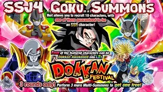GIVE ME WHAT I WANT! Summons for LR SSJ4 Goku (Dragon Ball Z Dokkan Battle) #dokkanbattle