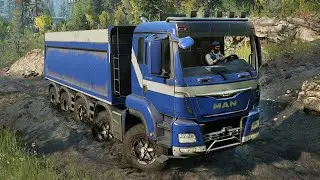 SnowRunner Mods - MAN Truck TGS 480 10X4