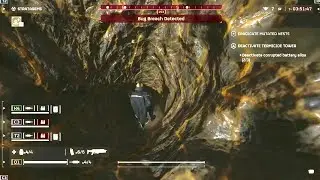 what happens if you go down those long tunnel/holes in the ground in helldivers