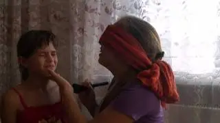♦CALLENGE с Алиной ♦ Макияж с закрытыми глазами♦ #2