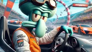 How the AI represents Squidward in Need for Speed