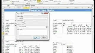 Excel Tutorial | Recording a Macro with a Pivot Table | ReportingGuru