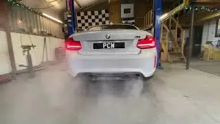 Bmw m2 competition with PCW v2 resonator and v2 backbox modified