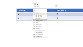 PowerPoint 2016 One Line at a Time in Tables