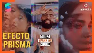 ✅ PRISM FILTER in SPARK AR STUDIO | CRYSTAL EFFECT | Prism Aesthetic filter