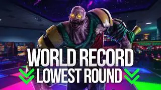 I Beat Zombies in Spaceland on the LOWEST ROUND POSSIBLE !