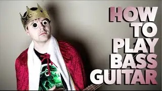 How to play bass guitar (for beginners)