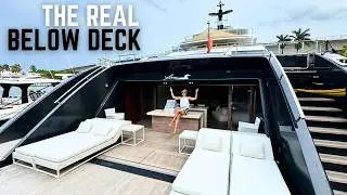 211' / 67M Motor Yacht Loon: REAL Below Deck Crew Life with 