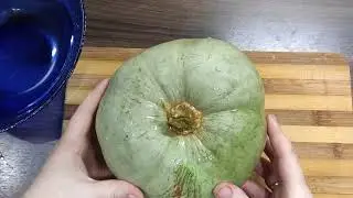 Как почистить и порезать тыкву с жесткой кожурой. Как я это делаю быстро