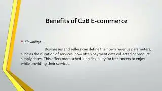 What is C2B E commerce E-commerce with Abdul Hadi