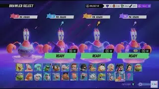 Nickelodeon All-Star Brawl 2 PS5 4-Player Co-Op Mr. Krabs + Alternate Stock Battle