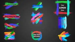 Free Project AE, Brush Lower Third & Titles Pack 4K - After Effects Project | Free Download