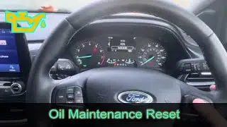 2023 FORD PUMA oil life reset