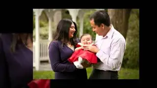 Outdoor Family Photo Session - 4 month old baby girl - Newport Beach Photographer