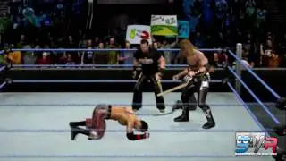 Smackdown VS Raw 2010 Scramble Match Gameplay HD