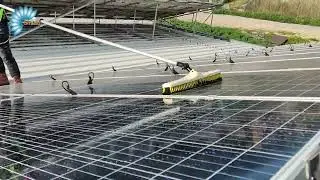 איך לשפר ביצועים ממערכת שטיפה אוטומטית לפאנלים סולאריים?